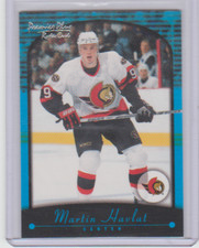 2000-01 Topps Premier Plus Rookie Card #120 Martin Havlat Ottawa Senators