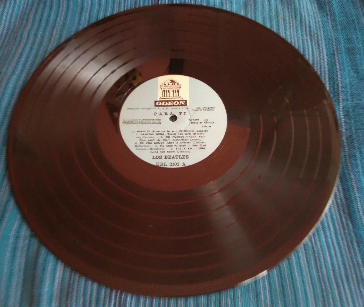 original album of THE BEATLES MADE IN URUGUAY | eBay