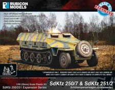 Rubicon German SdKfz 250/7 & SdKfz 251/2 Bolt Action 1/56 (28mm) WW2