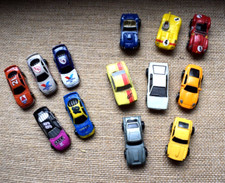Micro Machines Toy Mini Cars from 1980's  90's Nascar Race Cars Vtg Lot of 13