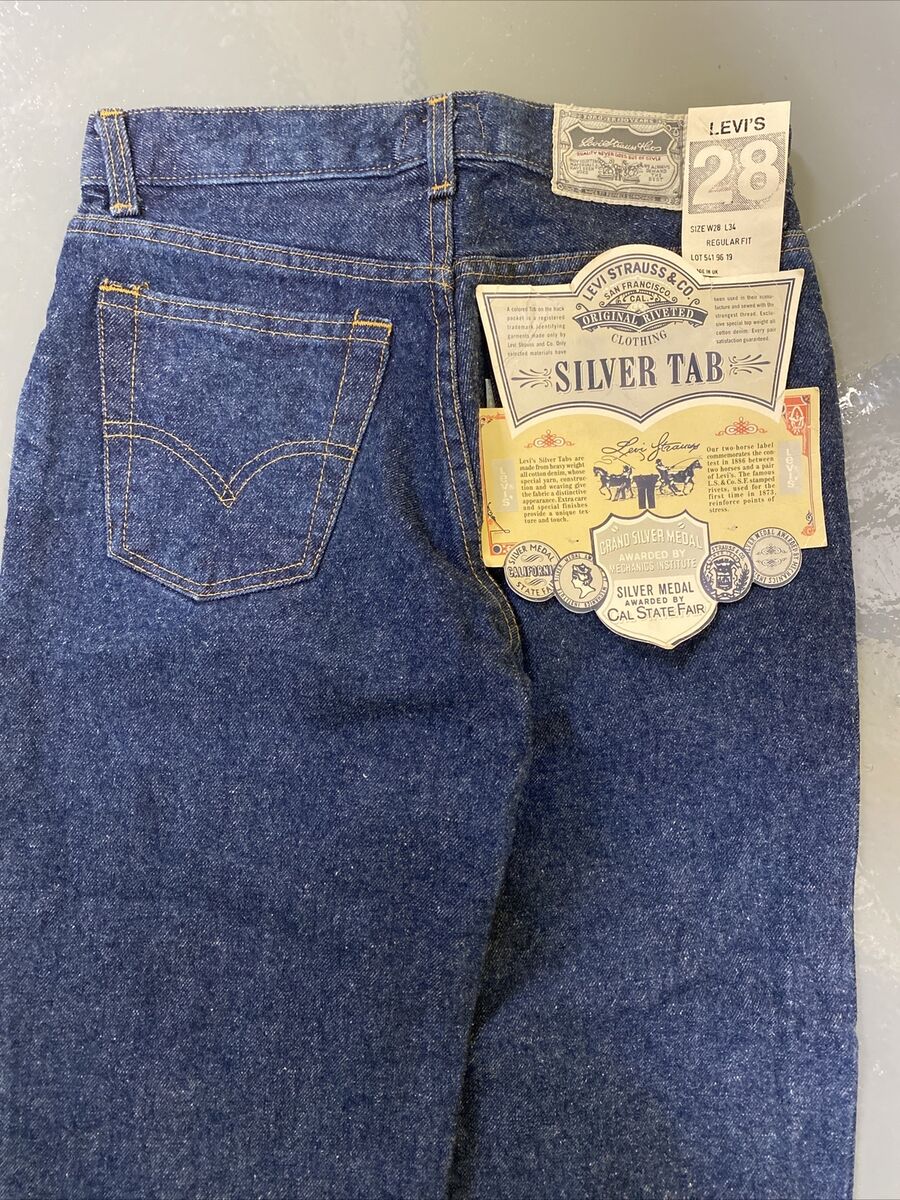 Vintage 80s Levi's Silver Tab Made in UK W28 | eBay Vintage 80s Levi's Silver Tab Made in UK W28 | eBay