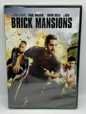 New DVD  ( Brick Mansions ) Paul Walker, Factory Sealed