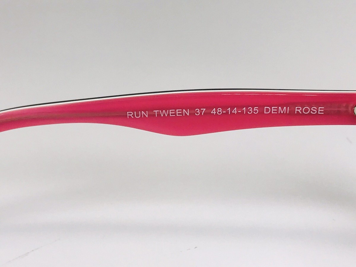 New Designer Inspired Runway Tween #30 Crystal Pink  Eyeglasses 48mm with Case New Designer Inspired Runway Tween #37 Demi & Rose  main image 3