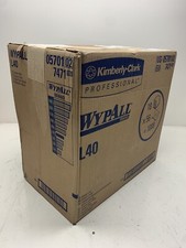 WypAll L40 Wipers Box of 1008 Wipes, 18 Packs, 56 Wipes per pack 1008 12.5 X 12