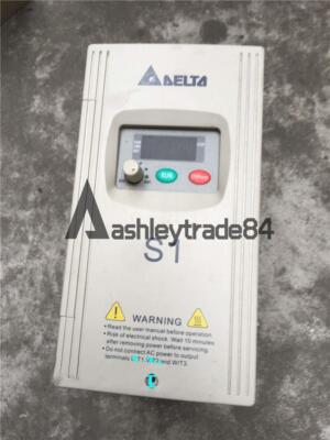 Used ONE Delta inverter S1 1.5KW 220V VFD015S21A
