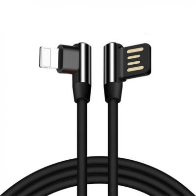 iPhone 11, Pro, Max 90 DEGREE RIGHT ANGLE 10FT LONG USB CABLE CHARGE POWER CORD