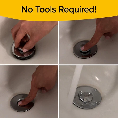 Drain Magic Universal Sink Stopper, Instantly Replace Broken Stoppers US Stock - Picture 10 of 10