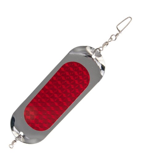 Night Light Fishing Rig Lure Flash Board 4.5-inch Salmon Fishing Doggers F l5T9 - Picture 13 of 22
