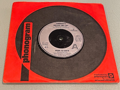 Curiosity Killed The Cat - Down To Earth - Vinyl Record 7'' Single - 1986 CAT 2