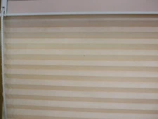 57 5/8"W-46 1/4"H  LEFT CORD DOUBLE HONEYCOMB CELLULAR SHADE  LIGHT PINK  #728