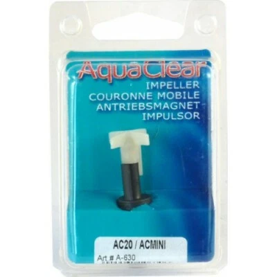 AQUA-CLEAR AQUACLEAR 20 REPLACEMENT MAGNETIC IMPELLER ASSEMBLY A630 FOR MINI FILTER A595