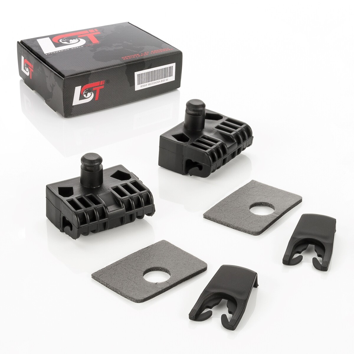 Window lifter repair kit sliding piece driver front left for RENAULT CLIO III 3