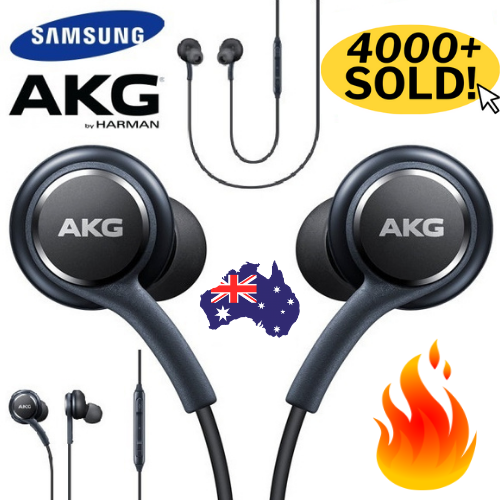 SAMSUNG AKG Earphones Earbuds S8 + Note 8 S9 Galaxy Mic HEADSET Headphones  | eBay