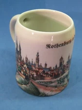 Coffee Cup Tea Mug ~ LORENZ Porcelain Bavaria GERMANY ~ ROTHENBURG ob ter Tauber