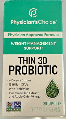 Physician's Choice Thin 30 Probiotic - 30 Capsules - Exp. 7/25