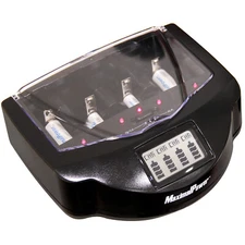 Universal Battery Smart Charger For AA AAA C D 9V Cell  Ni-Mh Ni-Cd Alk Battery