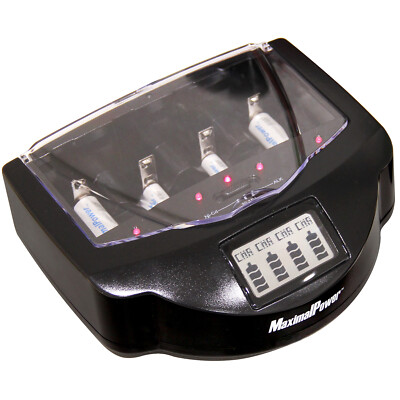 Universal Battery Smart Charger For AA AAA C D 9V Cell  Ni-Mh Ni-Cd Alk Battery