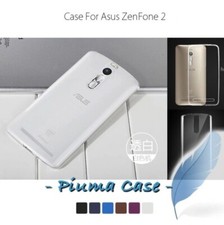 Custodia SKIN 0.6mm Gel Cover, Pellicola,Vetro per Asus ZENFONE 2 / LASER / GO