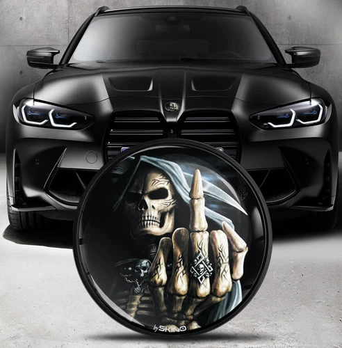 Compatible with BMW Emblem 82mm / 74mm Hood Front Rear Bonnet Boot