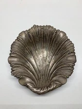 Vintage William Adams England 9342/9 Silver Plate Clam Shell Candy Dish