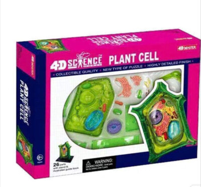 NEW 4D Master Plant Cell Anatomy Organ Assembly Model Art Designer Toy Figure