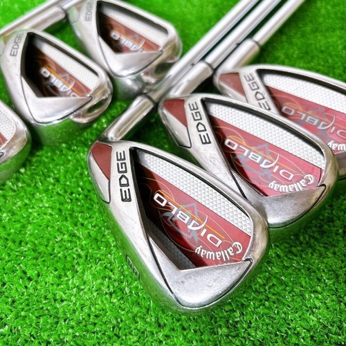 Callaway DIABLO EDGE Iron Set 6pcs 5-Pw Flex S Stiff NSPRO 950GH - Picture 2 of 9