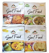 Booker's Soul Food Starters Seasoning  - Yams, Greens, Mac & Cheese,Peach Cobble