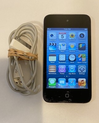 Apple iPod Touch 4th Generation Black (32 GB) (WORKS)