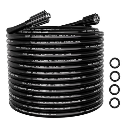 #ad Pressure Washer Hose 50FT Kink Resistant Power Washer Replacement Hose 1 4 I... $48.49