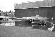 SWISS AF, Venom FB.50, J-1711, at Dubendorf, in 1977, 35mm size NEGATIVE