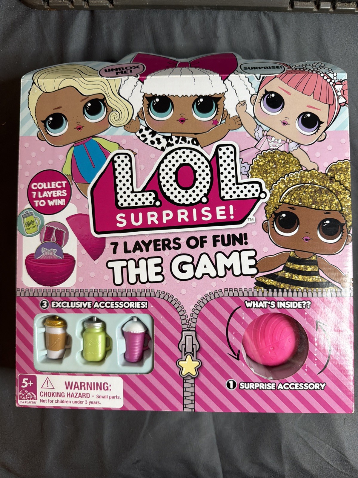 LOL Surprise ~ 7 Layers Of Fun The Game - Children&rsquo;s Board Game 