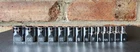 Set of 14 Milwaukee 1/4" Drive Shallow 6-Point Metric Sockets 15mm to 4mm