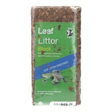 PROREP LEAF LITTER BLOCK, 500G FOR REPTILES, AMPHIBIANS AND INVERTEBRATES
