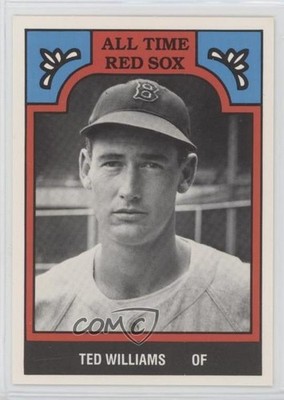 1986 TCMA All Time Boston Red Sox Ted Williams #8BRS HOF 0st9