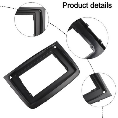 10.1 Zoll Armaturenbrett Blende für Mercedes Vito 2010-2015 Audio Panel Schwarz