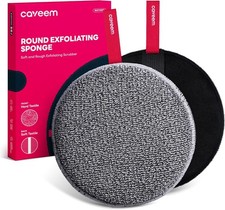 2 Pack Exfoliating Body Scrubber Shower Sponge Gentle  Rough Body Exfoliator