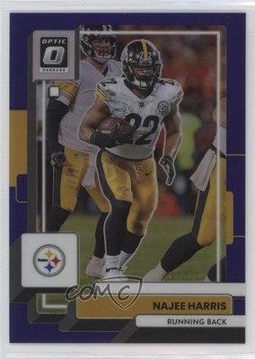 2022 Panini Donruss Optic Purple Prizm 23/50 Najee Harris #164 2s2