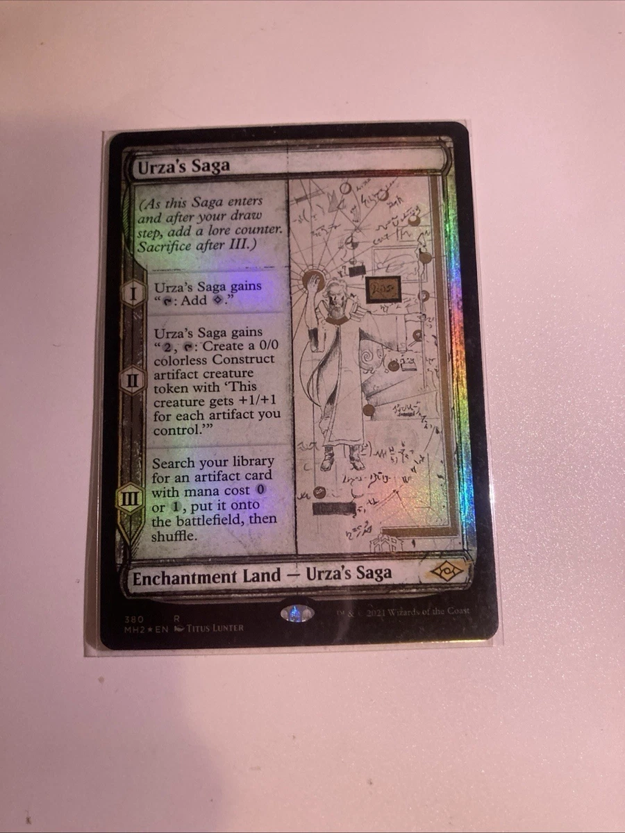 Land Foil Magic: The Gathering Trading Card Games Urza's Saga