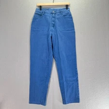 Vintage Gitano Jeans Womens 12 Blue Denim Mom High Rise Relaxed Fit Wide Thigh