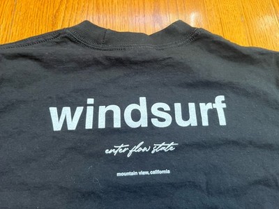 WINDSURF AI Coding T-Shirt Black Medium Google Silicon Artificial Intelligence M