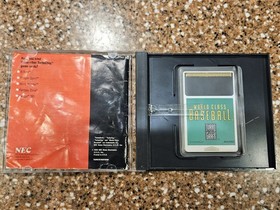 World Class Baseball - Complete  - NEC TurboGrafx-16