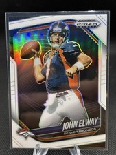2025 Panini Prizm Black John Elway #49 White 101/175