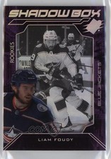 2020-21 SPx Shadow Box Rookies Liam Foudy #SB-20 1cx3