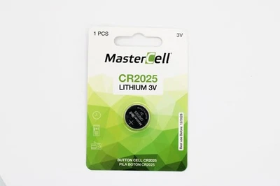MASTER U-POWER CR2025 3V Batteria a bottone al litio blister singolo Lunga durata