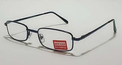 Metallgestell Qualität Lesebrille - Punto Di Vista +2,00 - Federscharniere [D...