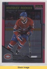 2020 O-Pee-Chee Platinum Marquee Rookies Matte Pink Alex Belzile #187 READ 0p96