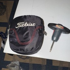 Titleist 910 Torque Wrench Clip-On Zippered Valuables Pouch