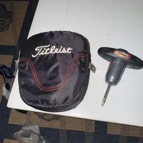 Titleist 910 Torque Wrench Clip-On Zippered Valuables Pouch