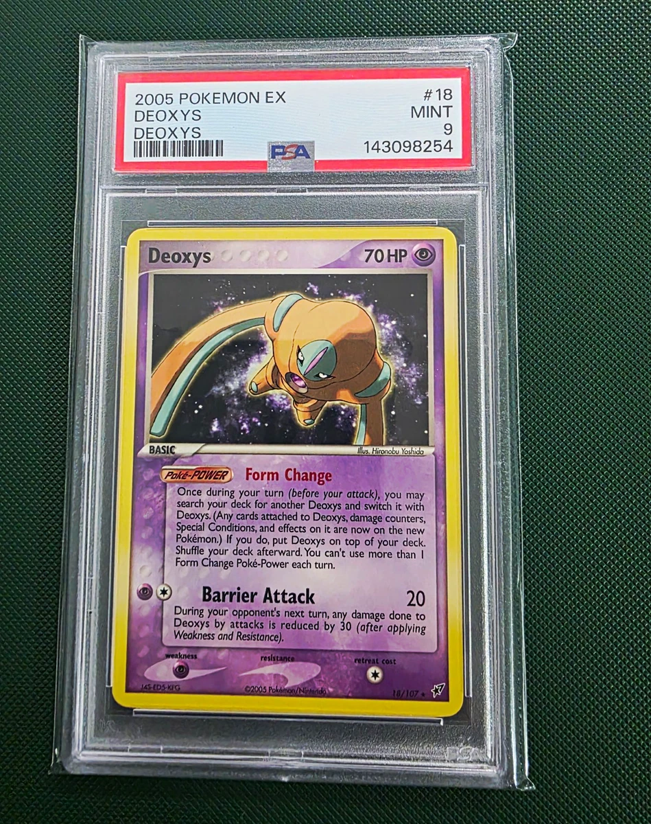 Pokémon TCG Professional Sports Authenticator (PSA) EX Deoxys