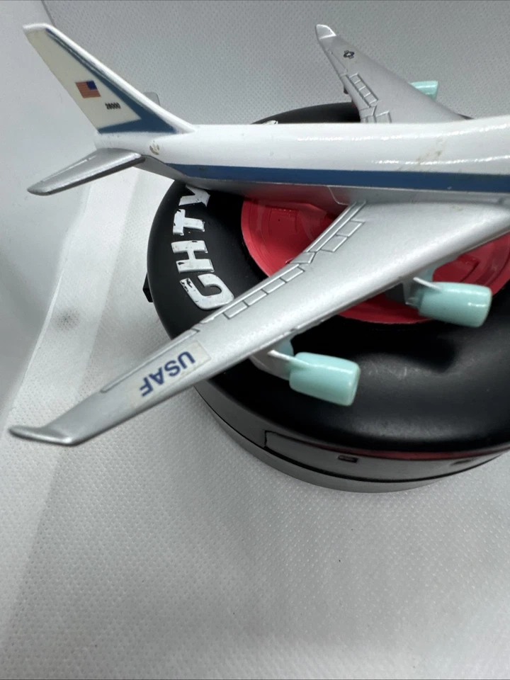 Avión United Airlines of America USAF 6" 2001 raro juguete real Foto 2 de 4